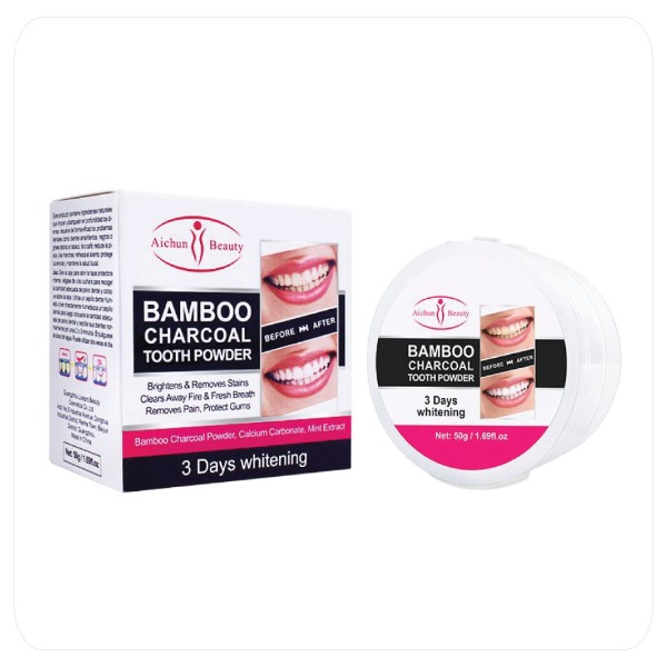 POLVO DENTAL BLANQUEADOR CARBON D BAMBU