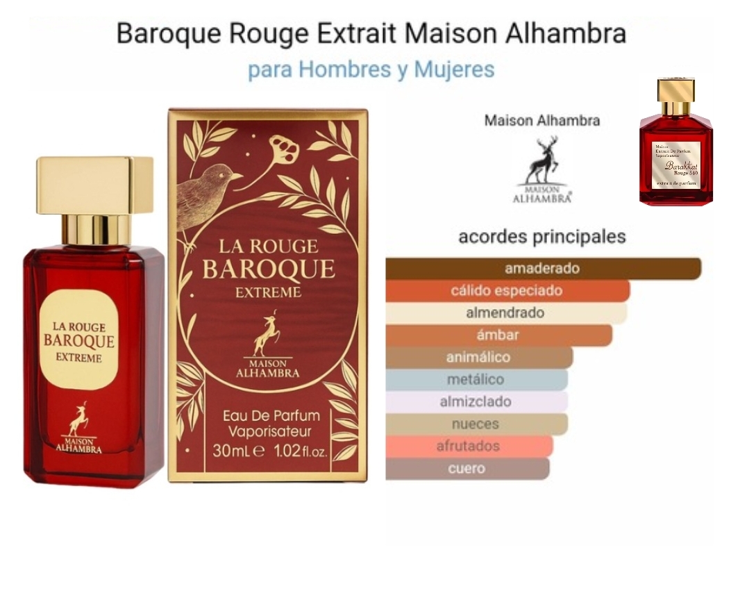 Baroque Rouge Extrait (unisex)M.Alhambra