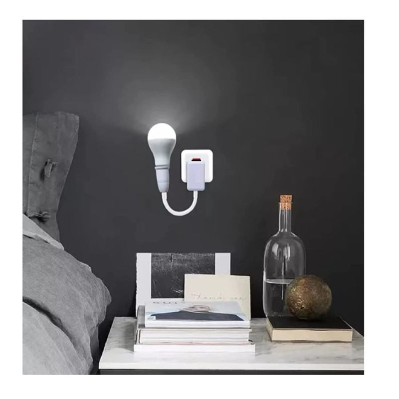 Adaptador flexible para foco 60W / 250V