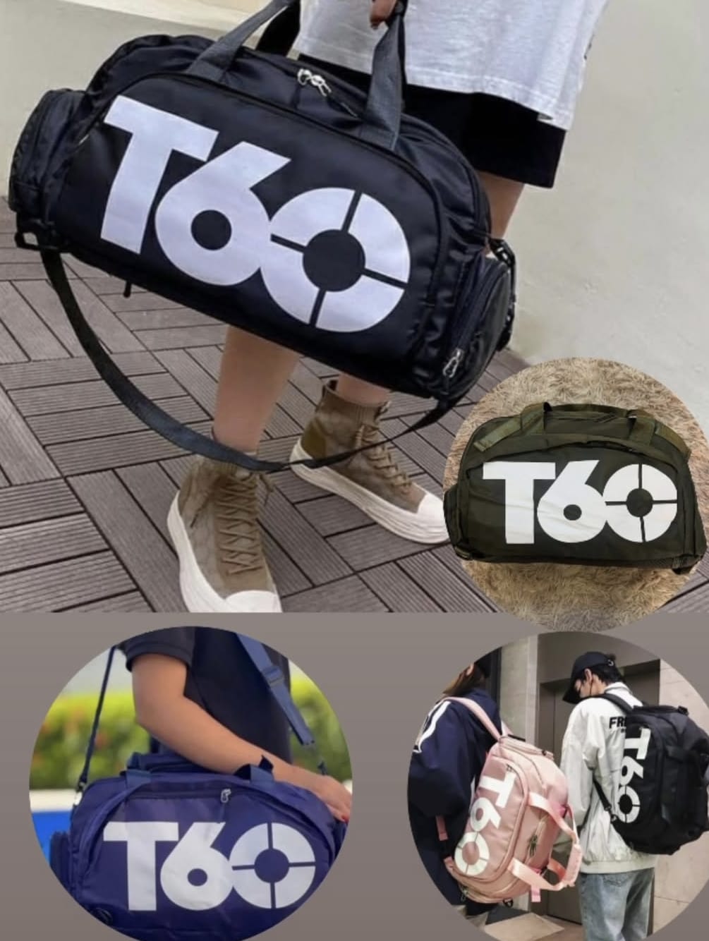 Bolso/ Mochila Deportiva T60