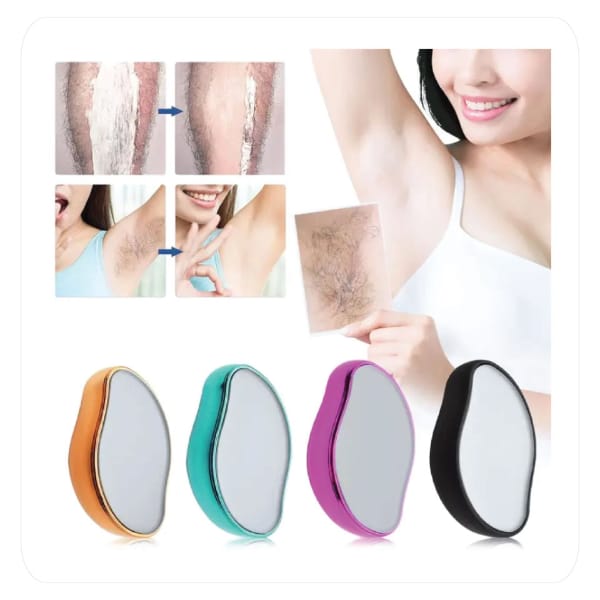 Depiladora Crystal, exfoliante